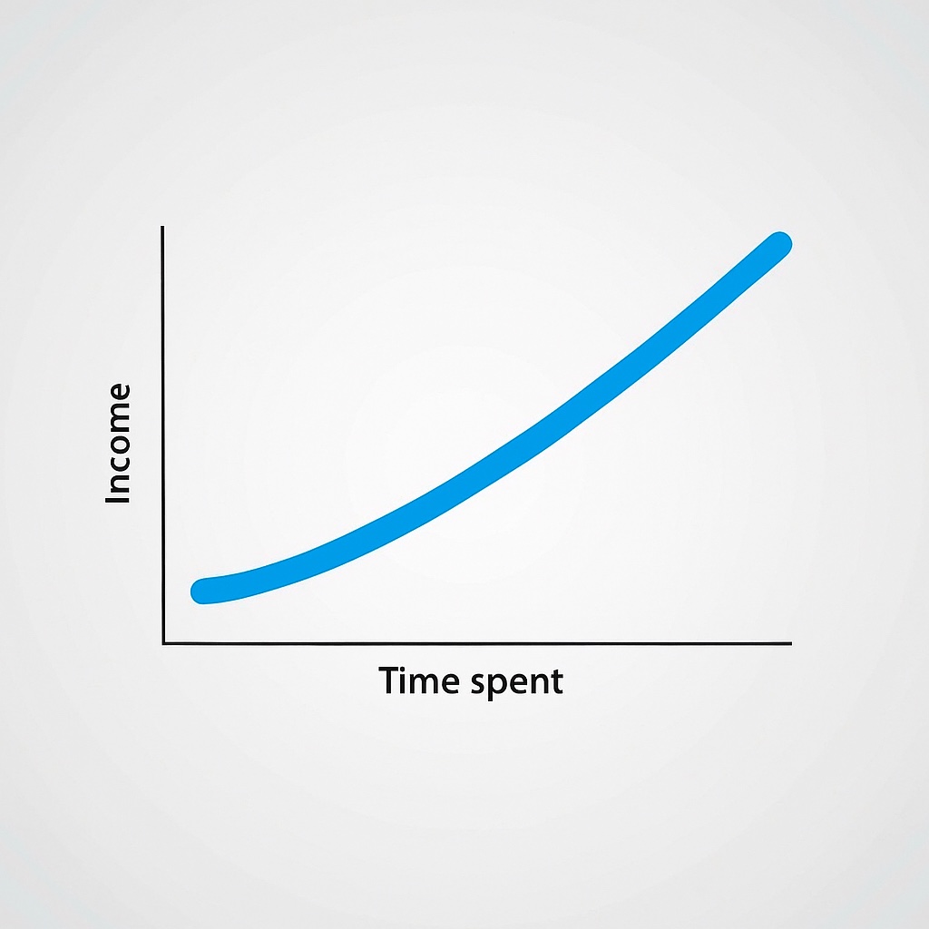 Linear income limitation